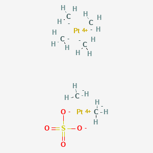 Platinum(4+) sulfate methanide (2/1/6)