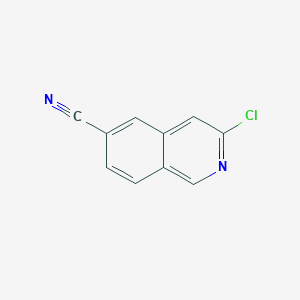 3-Chloroisoquinoline-6-carbonitrile