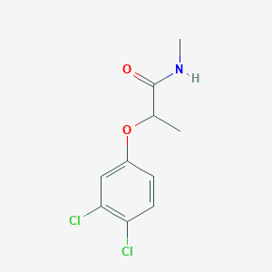 molecular formula C10H11Cl2NO2 B1471085 2-(3,4-dichlorophenoxy)-N-methylpropanamide CAS No. 1623912-51-5