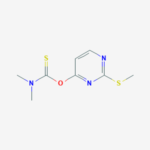 O-(2-methylsulfanylpyrimidin-4-yl) N,N-dimethylcarbamothioate