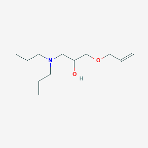 1-(Dipropylamino)-3-(prop-2-en-1-yloxy)propan-2-ol