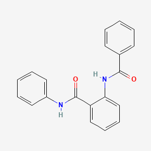 Benzamide, 2-(benzoylamino)-N-phenyl-