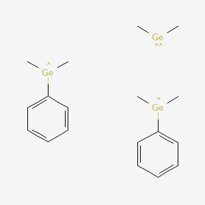 Dimethyl-lambda~2~-germane--dimethyl(phenyl)germyl (1/2)