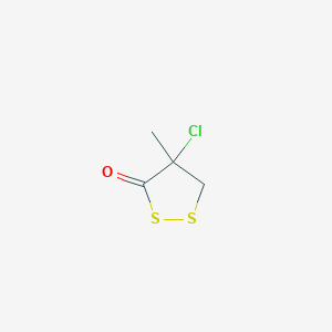 4-Chloro-4-methyl-1,2-dithiolan-3-one