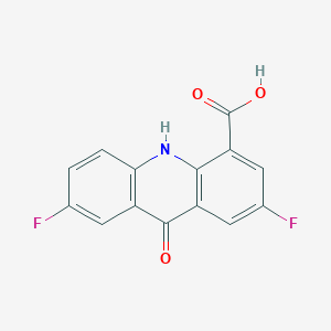 2,7-Difluoro-9-oxo-9,10-dihydroacridine-4-carboxylic acid