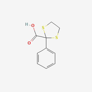 2-Phenyl-1,3-dithiolane-2-carboxylic acid