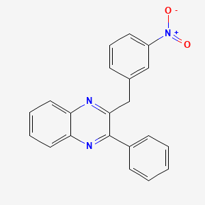 2-(3-Nitrobenzyl)-3-phenylquinoxaline