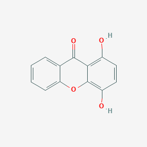 9H-Xanthen-9-one, 1,4-dihydroxy-