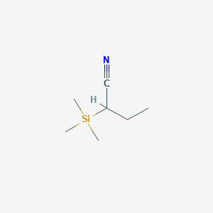 2-(Trimethylsilyl)butanenitrile