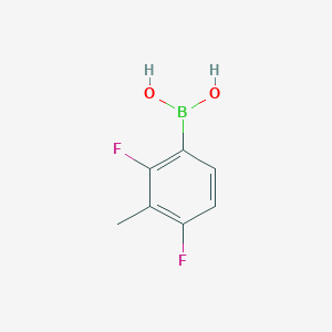 molecular formula C7H7BF2O2 B1471145 (2,4-Difluoro-3-methylphenyl)boronic acid CAS No. 1619980-13-0