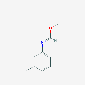 Ethyl (3-methylphenyl)methanimidate