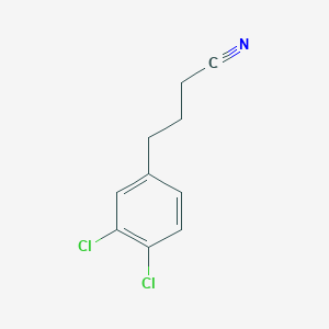 molecular formula C10H9Cl2N B1471168 4-(3,4-Dichlorphenyl)butannitril CAS No. 39960-06-0