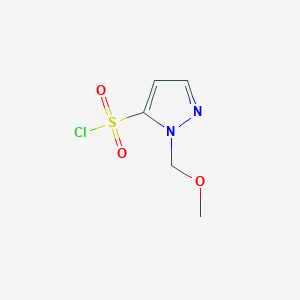 molecular formula C5H7ClN2O3S B1471170 1-(methoxymethyl)-1H-pyrazole-5-sulfonyl chloride CAS No. 1803594-93-5