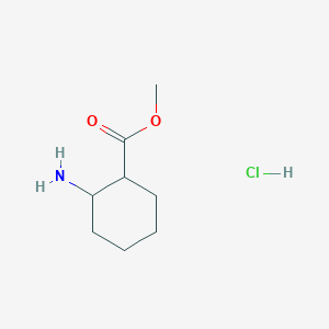 molecular formula C8H16ClNO2 B1471183 盐酸甲基 2-氨基环己烷甲酸酯 CAS No. 99419-70-2