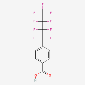 4-(Nonafluorobutyl)benzoic acid