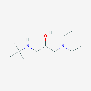 1-(tert-Butylamino)-3-(diethylamino)propan-2-ol