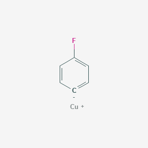 copper(1+);fluorobenzene