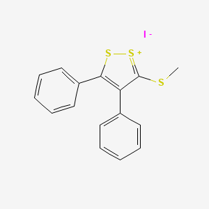 (Z)-(4,5-Diphenyl-3H-1,2-dithiol-3-ylidene)(methyl)sulfanium iodide