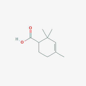 3-Cyclohexene-1-carboxylic acid, 2,2,4-trimethyl-