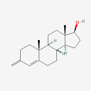 (8R,9S,10R,13S,14S,17S)-10,13-dimethyl-3-methylene-2,3,6,7,8,9,10,11,12,13,14,15,16,17-tetradecahydro-1H-cyclopenta[a]phenanthren-17-ol