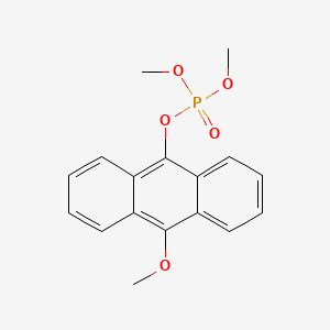 10-Methoxyanthracen-9-yl dimethyl phosphate