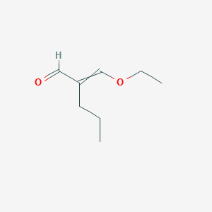 2-(Ethoxymethylidene)pentanal