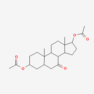 7-Oxoandrostane-3,17-diyl diacetate