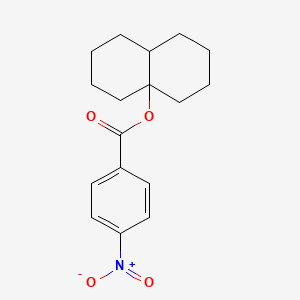 Octahydronaphthalen-4a(2h)-yl 4-nitrobenzoate