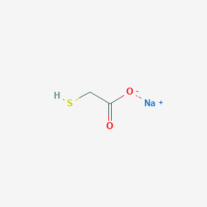 molecular formula C2H3NaO2S B147129 Sodium thioglycolate CAS No. 367-51-1