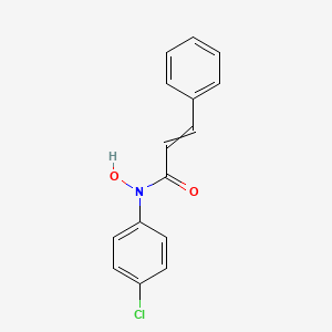 N-(4-Chlorophenyl)-N-hydroxy-3-phenylprop-2-enamide