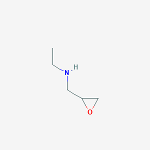 N-[(Oxiran-2-yl)methyl]ethanamine