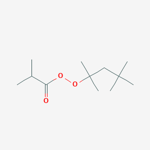 2,4,4-Trimethylpentan-2-yl 2-methylpropaneperoxoate