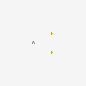 molecular formula Pt2W B14713062 Platinum--tungsten (2/1) CAS No. 12402-30-1