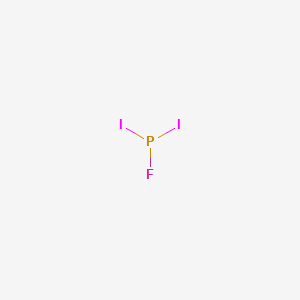 molecular formula FI2P B14713084 Phosphorous diiodide fluoride CAS No. 20502-91-4