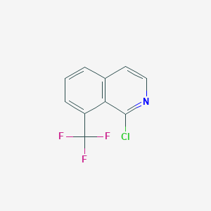 B1471333 1-Chloro-8-(trifluoromethyl)isoquinoline CAS No. 1283719-92-5