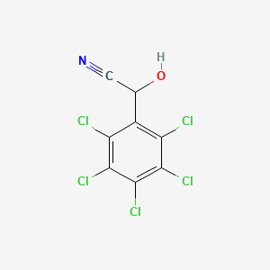 Mandelonitrile, pentachloro-