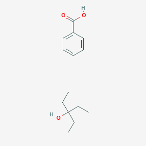 Benzoic acid;3-ethylpentan-3-ol