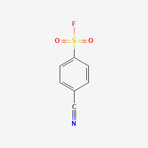 molecular formula C7H4FNO2S B1471354 4-氰基苯-1-磺酰氟 CAS No. 33719-37-8
