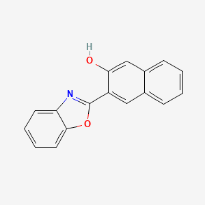 3-(1,3-Benzoxazol-2(3H)-ylidene)naphthalen-2(3H)-one