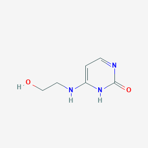 2(1H)-Pyrimidinone, 4-[(2-hydroxyethyl)amino]-