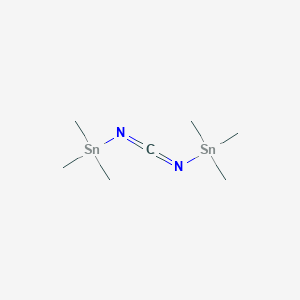 N,N'-bis(trimethylstannyl)methanediimine