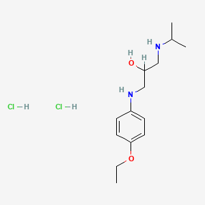 1-(Isopropylamino)-3-p-phenetidino-2-propanol dihydrochloride