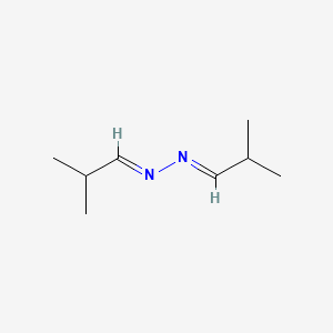 (E)-2-methyl-N-[(E)-2-methylpropylideneamino]propan-1-imine