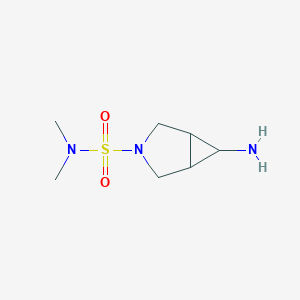6-amino-N,N-dimethyl-3-azabicyclo[3.1.0]hexane-3-sulfonamide