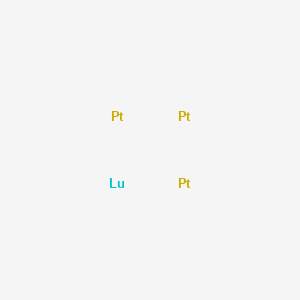 molecular formula LuPt3 B14714052 Lutetium--platinum (1/3) CAS No. 12136-63-9