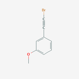 3-Methoxyphenylethynyl bromide