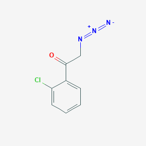 2-Azido-1-(2-chlorophenyl)ethan-1-one