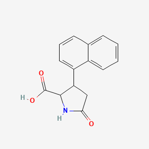 3-(1-Naphthyl)-5-oxoproline