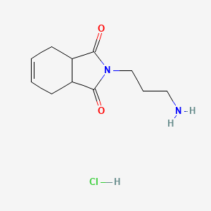 2-(3-aminopropyl)-3a,4,7,7a-tetrahydro-1H-isoindole-1,3(2H)-dione hydrochloride