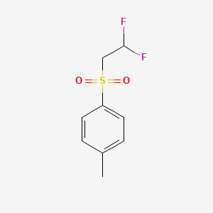 molecular formula C9H10F2O2S B1471429 1-(2,2-Difluoroethanesulfonyl)-4-methylbenzene CAS No. 146536-56-3